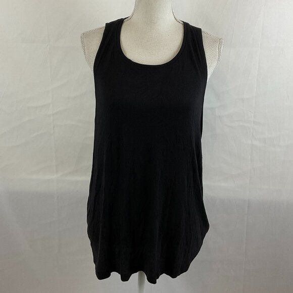 Athleta Well Rested Rib Sleep Tank XL Black New NWT - Picture 1 of 11